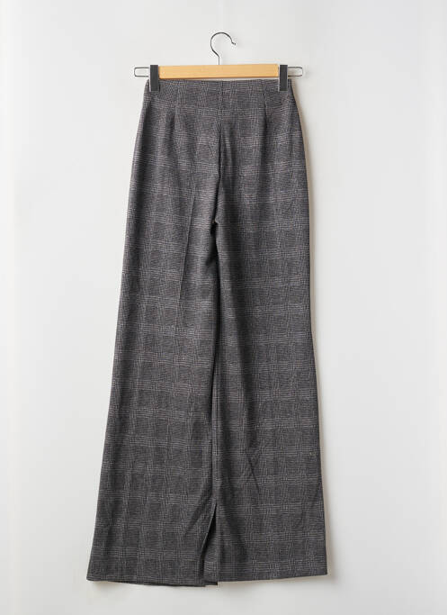 Pantalon large taille haute taille haute gris MANGO femme