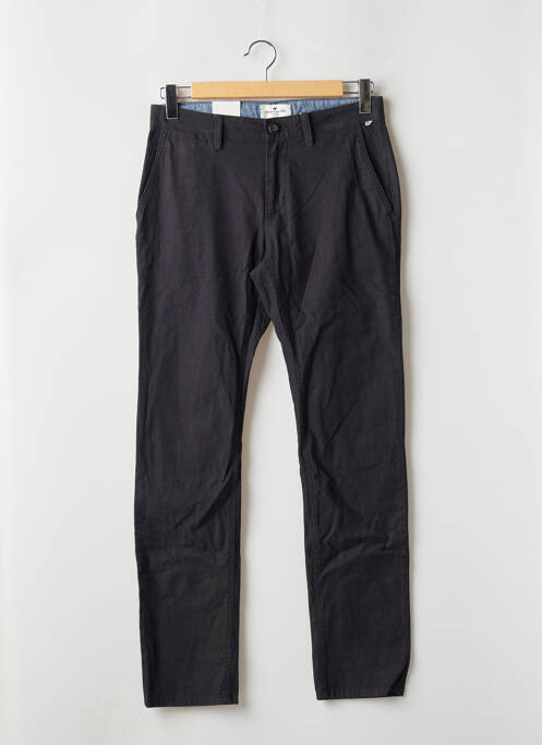 Pantalon chino tissage chiné taille normale noir TOM TAILOR homme