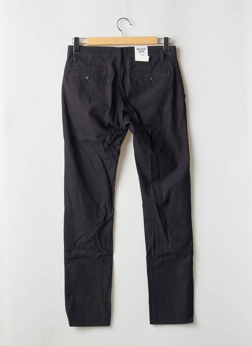 Pantalon chino tissage chiné taille normale noir TOM TAILOR homme