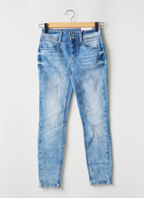 Jeans coupe slim bleu STREET ONE pour femme