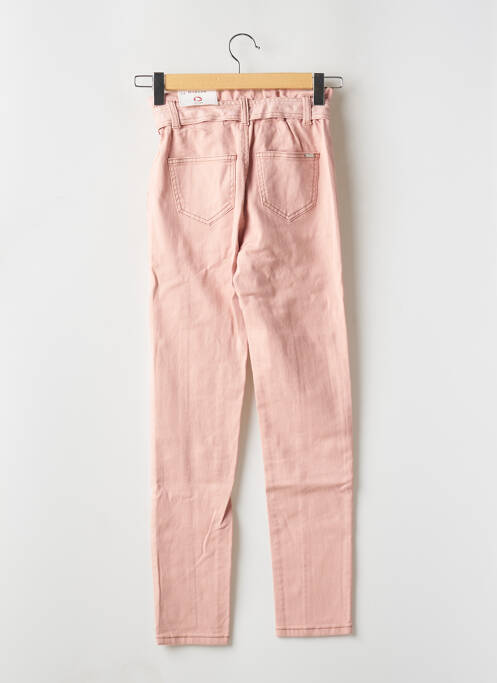 Jeans coupe slim rose MORGAN pour femme