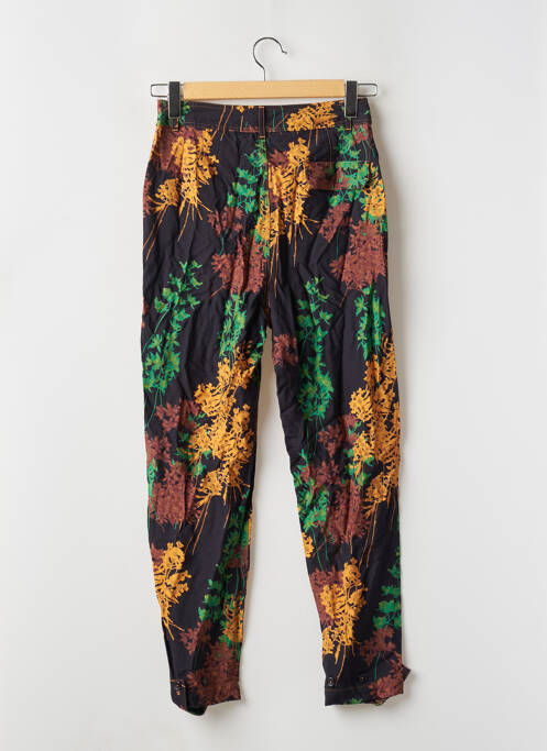 Pantalon droit marron ASTRID BLACK LABEL pour femme