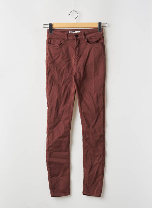 Pantalon slim marron JDY pour femme