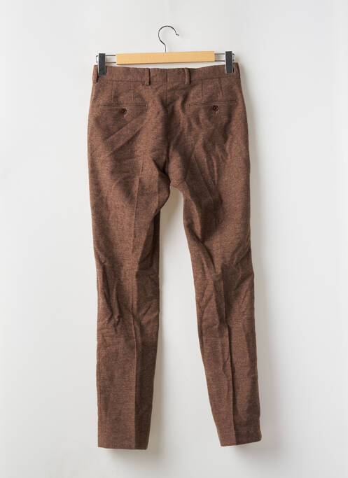 Pantalon slim marron L'IMPECCABLE MARCEL pour homme