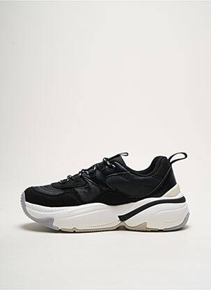 Baskets talon compensé talon de 4 à 6cm noir VICTORIA femme
