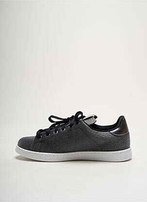 Baskets bout rond talon plat jusqu'à 3cm gris VICTORIA femme