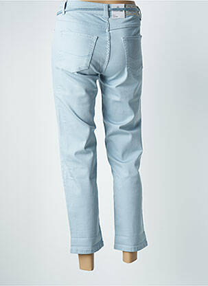 Jeans coupe slim stretch taille haute bleu PARA MI femme