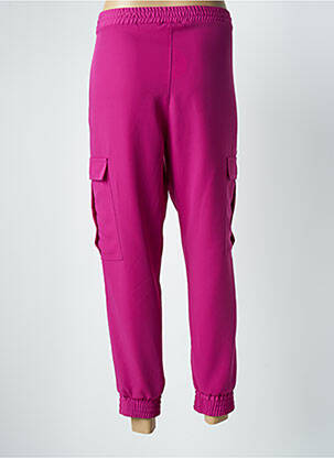 Pantalon cargo taille normale taille normale rose SEE THE MOON femme