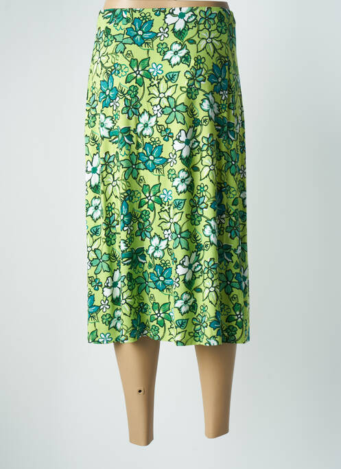 Jupe mi-longue vert SURKANA femme