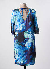 Robe mi-longue bleu ESTEL COLLECTION pour femme seconde vue