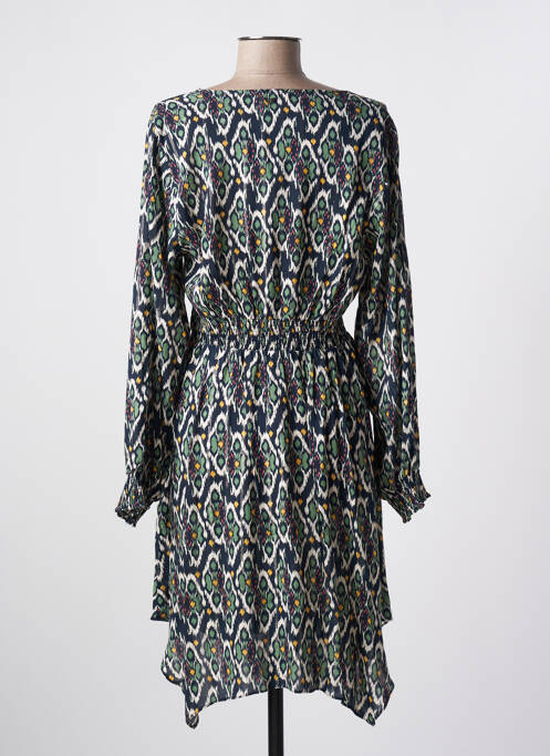 Robe mi-longue bleu LES P'TITES BOMBES pour femme