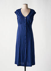 Robe mi-longue bleu SEE THE MOON pour femme seconde vue