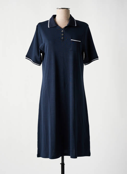 Robe mi-longue bleu GRIFFON pour femme