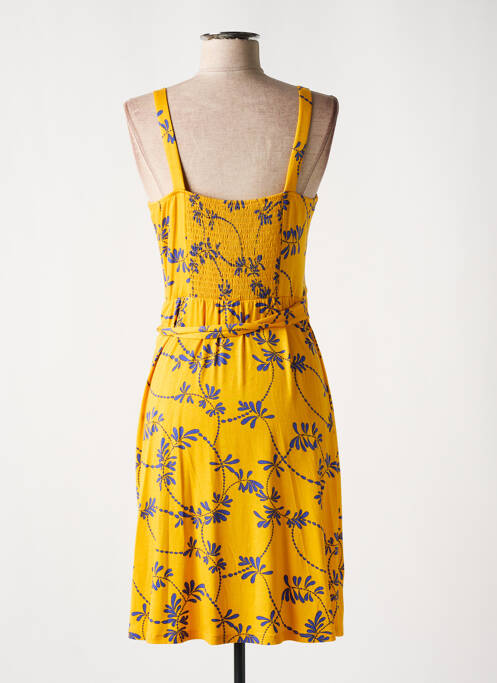 Robe mi-longue jaune SURKANA pour femme