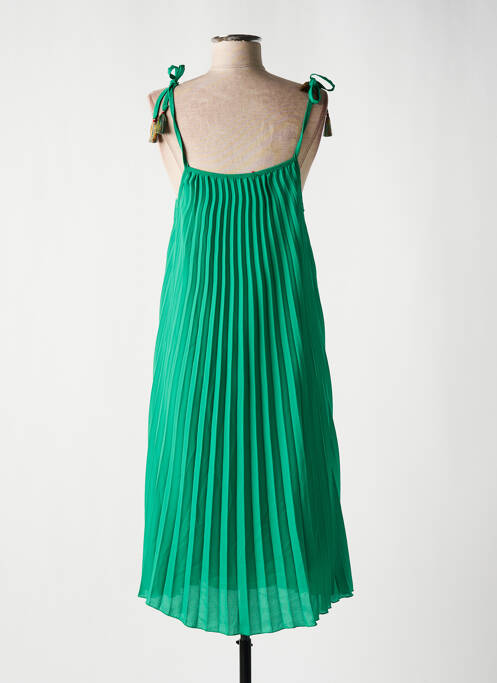 Robe mi-longue vert LOLITAS&L pour femme