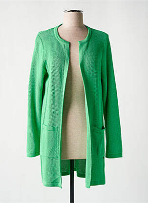 Gilet manches longues manches longues vert RABE femme