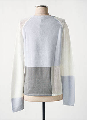 Pull coupe droite manches longues bleu RABE femme