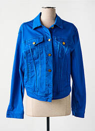 Veste casual poches bleu LOLITAS&L femme