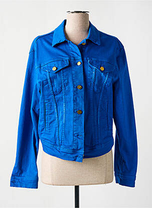 Veste casual poches bleu LOLITAS&L femme