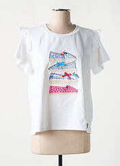 T-shirt blanc LOLITAS&L pour femme seconde vue