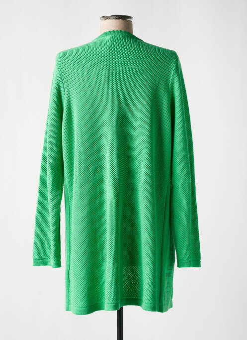 Gilet manches longues vert RABE pour femme