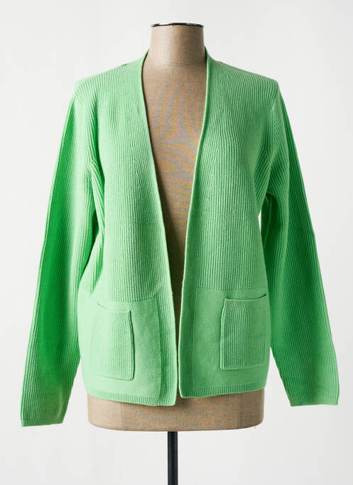 Gilet manches longues vert RABE pour femme