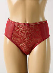 Culotte haute rouge EMPREINTE pour femme seconde vue