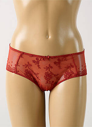 Shorty orange EMPREINTE pour femme