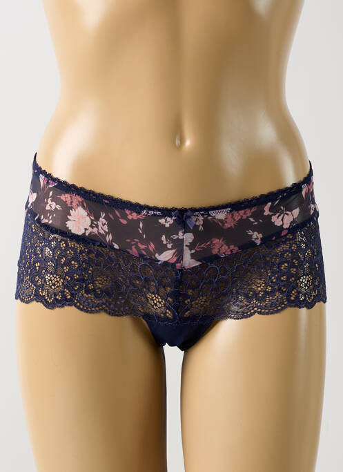 Shorty bleu EMPREINTE pour femme