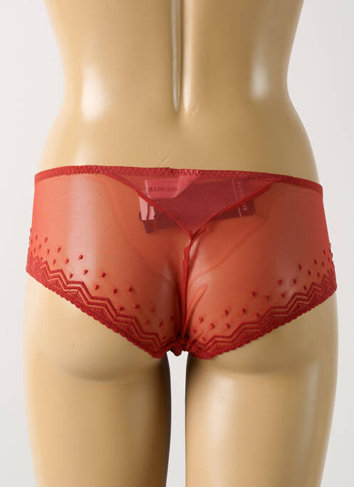 Shorty orange EMPREINTE pour femme