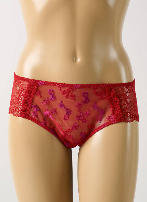 Shorty rouge EMPREINTE pour femme