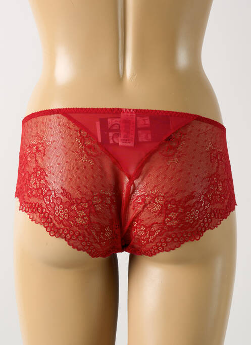 Shorty rouge EMPREINTE pour femme