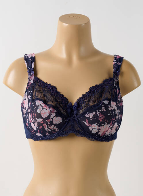 Soutien-gorge bleu EMPREINTE pour femme