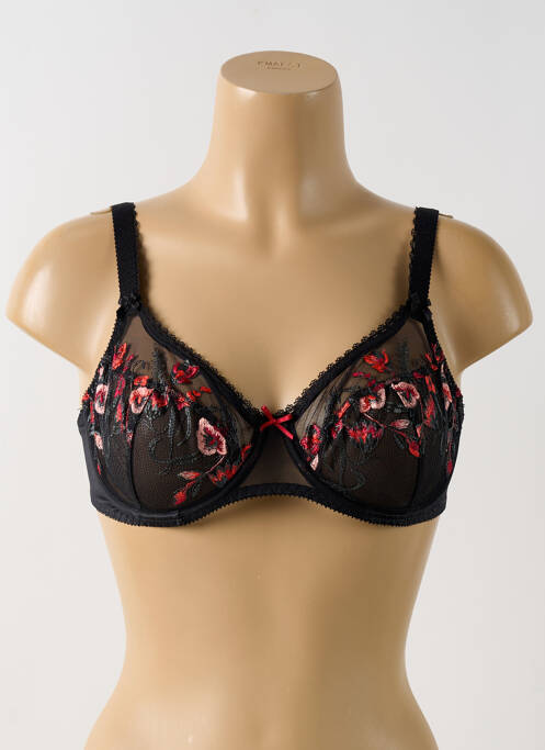 Soutien-gorge noir EMPREINTE pour femme