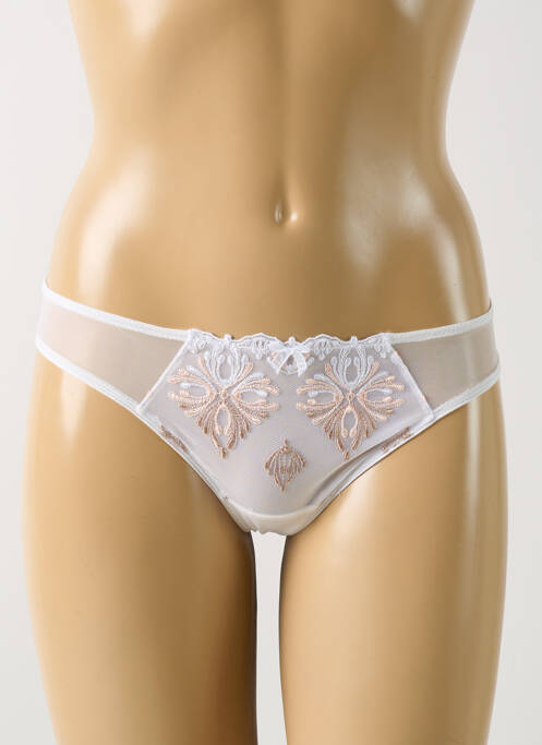 Tanga beige CHANTELLE pour femme