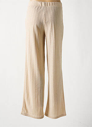 Pantalon flare stretch taille normale beige TIFFOSI femme