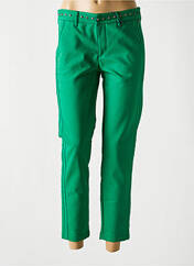 Pantalon chino vert FREEMAN T.PORTER pour femme seconde vue