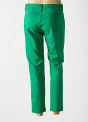 Pantalon chino vert FREEMAN T.PORTER pour femme seconde vue