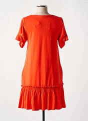 Robe courte orange MD'M pour femme seconde vue