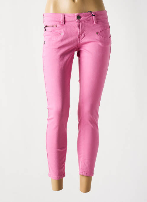 Jeans skinny rose FREEMAN T.PORTER pour femme