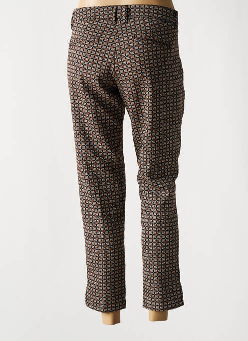 Pantalon chino marron FREEMAN T.PORTER pour femme