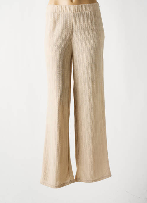 Pantalon flare beige TIFFOSI pour femme