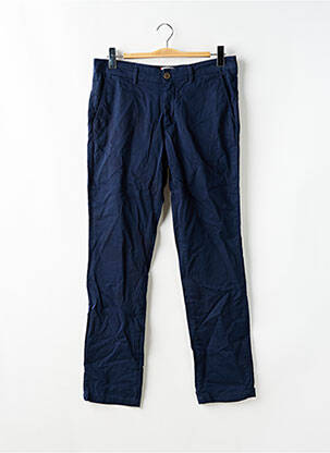 Pantalon chino tissage popeline taille normale bleu JACK & JONES homme