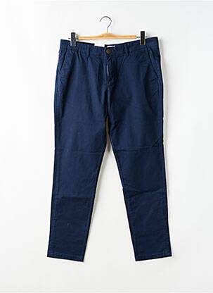 Pantalon chino tissage popeline taille normale bleu JACK & JONES homme