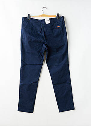 Pantalon chino tissage popeline taille normale bleu JACK & JONES homme