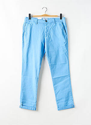 Pantalon chino tissage popeline taille normale bleu JACK & JONES homme