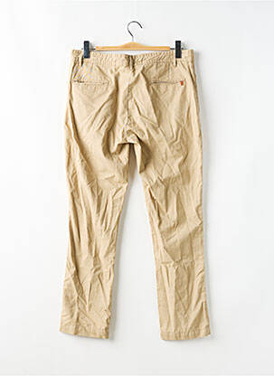 Pantalon chino tissage popeline taille normale beige LE FABULEUX MARCEL DE BRUXELLES homme