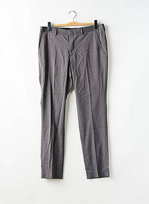 Pantalon chino tissage chiné taille normale gris SELECTED homme