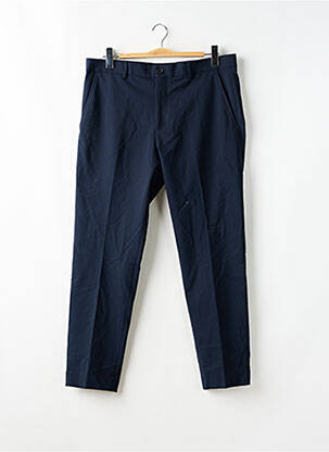 Pantalon chino tissage popeline taille normale bleu SELECTED homme
