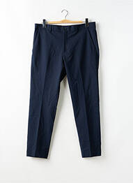 Pantalon chino tissage popeline taille normale bleu SELECTED homme